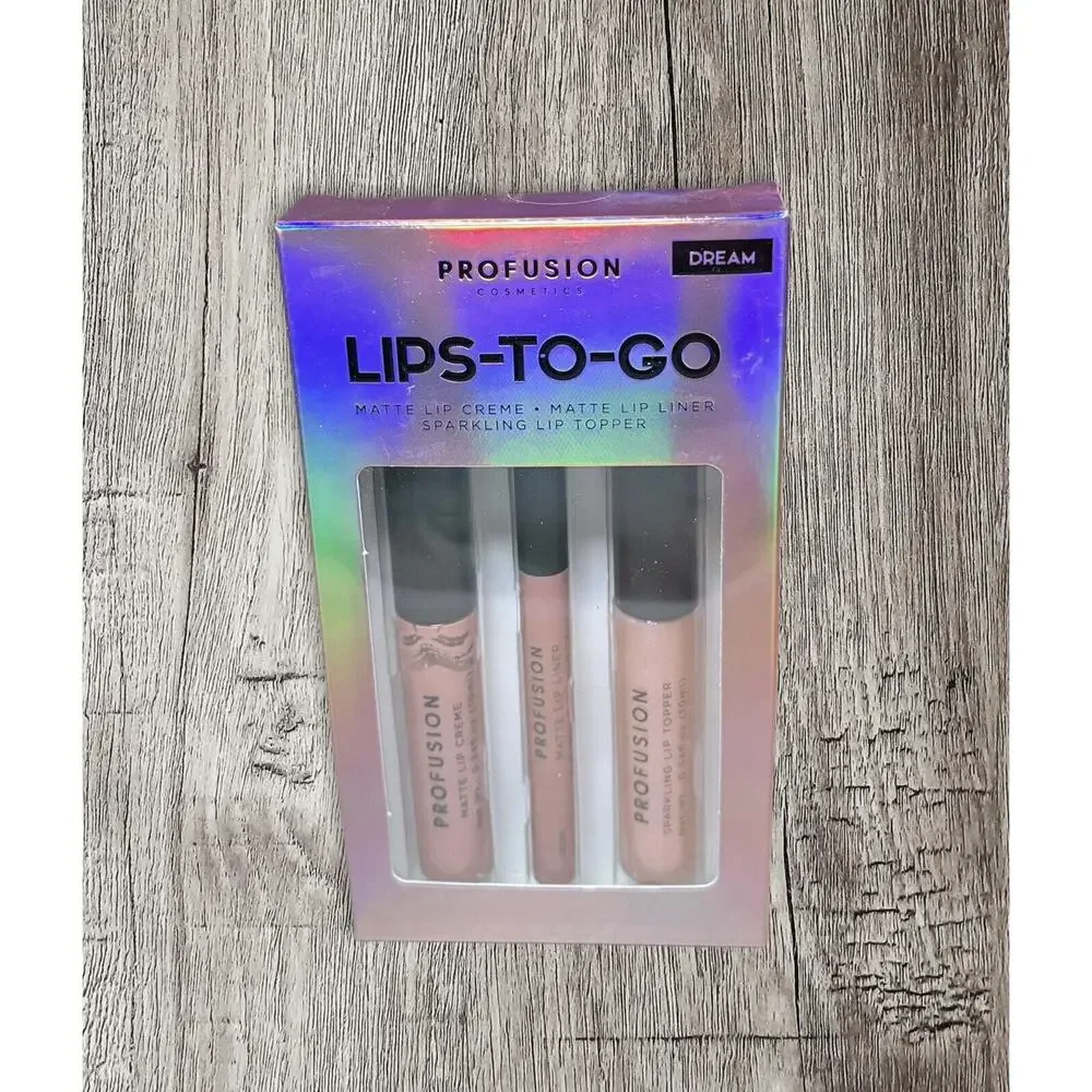 Profusion‎ Cosmetics Soft Pout - DREAM - Matte Lip Cream, Lip Liner, Lip Gloss